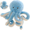 JOSON Cute Octopus Plush Toys, Soft Octopus Stuffed Animals, Girls and Boys Adult Birthday (16 Inch, Blue)...
