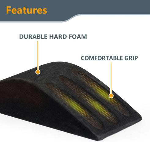 POWERTEC 71724 5 inch Sanding Block Hand Sander for Woodworking, Furniture Restoration, Drywall, Sanders and Polishing, Automotive Body Arts Craft...