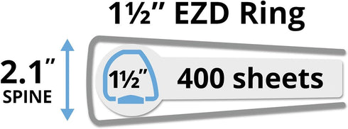 AVERY AVE79774 - One Touch EZD Heavy-Duty Binder...