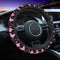 Pink Butterfly Steering Wheel Cover Women Car Universal Accessories Non Slip 15 Inch SUV Trucks Gifts Soft Comfortable (Neoprene)...