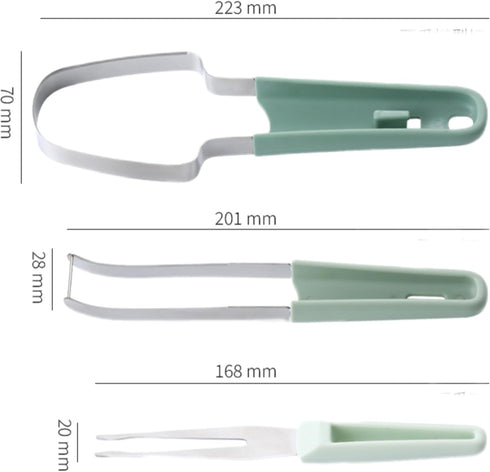 Watermelon cutter,3-in-1 Watermelon cutter Fork Slicer Fruit Cutting Fork Tool,Watermelon Popsicle Cutter, Stainless Steel watermelon cutter slice...
