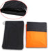 uxcell L 190T Rain Dust Protector Black+Orange Scooter Motorcycle Cover 86" for Harley Davidson...