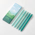 Kaco PURE Eco Friendly Gel Ink Pen 100% Recycled Plastic 5 Pieces Aesthetic Pens School Office Stationery...