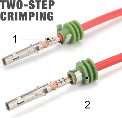 iCrimp Weather Pack Crimper Tools for Delphi APTIV Packard Weather Pack Terminals Metri-Pack Connectors for Sealed Terminals...