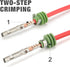 iCrimp Delphi Weather Pack Crimper, Metri Pack Crimping Tool, Wire Crimper for Sealed Weatherproof Automotive Electrical Connectors AWG14 to AWG24...