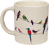 The Unemployed Philosophers Guild Birds on a Wire Heat Changing Mug - Add Coffee and Colorful Birds Appear, Comes in a Fun Box...