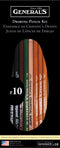 General Pencil Drawing Pencil Kit, 10 -Piece...
