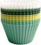 Silicone Muffin Baking Cups 12 Pack Reusable Cupcake Liners Non-stick Cake Molds, BPA Free, Dishwasher Safe...