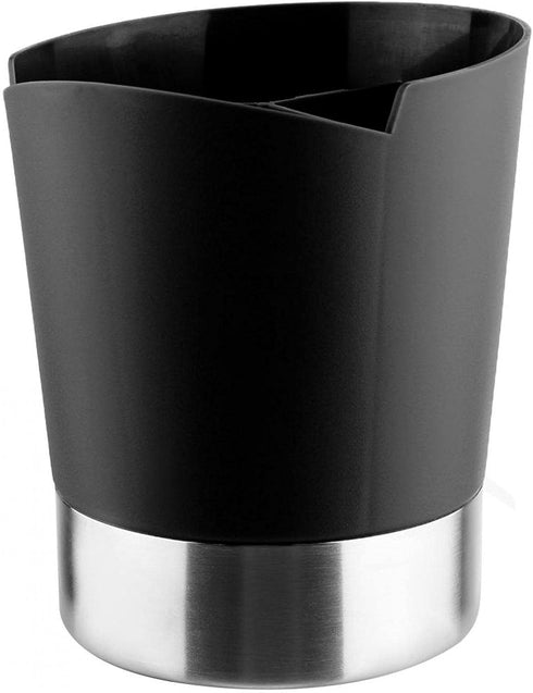 Straw Dispenser for Counter, 3 Compartment Utensil Holder Utensil Caddy Straw Holder Utensil Crock Countertop Utensil Organizer for Spoons Forks C...