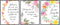 Posterizer 3 pcs-Floral Chic Bible Quotes for Christians-Religious Posters-Floral Botanical Art- Decor for Church, Sunday School Classroom- unfram...