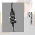 Retevis Swivel Two Way Radio Headset with Mic 2 Pin,Coil Tube,Compatible with Motorola CP100D CP185 CP200 CP200D GP300 GP2000 BRP40 HYT TC610 Walk...
