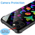 DJSOK Case Compatible with iPhone 12 Pro Max, Ghost Pumpkin Halloween with 4 Corners Shockproof Protection Soft Silicone TPU Bumper and Hard PC Pa...