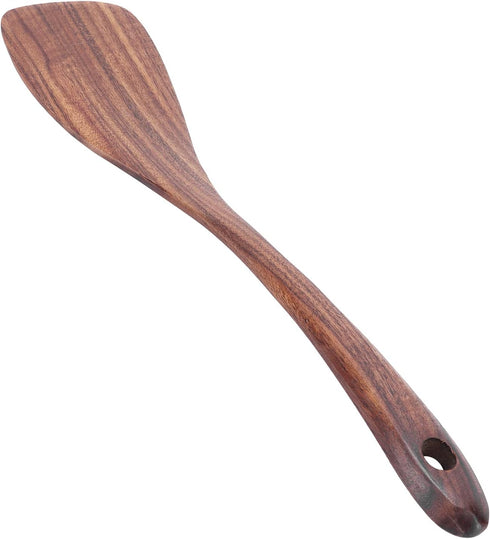Wooden Spatula for Cooking Nonstick, wooden spatula for cooking, Teak Wooden Spatula Non?stick Pan Shovel Long Flat Handle for Kitchen Cooking...