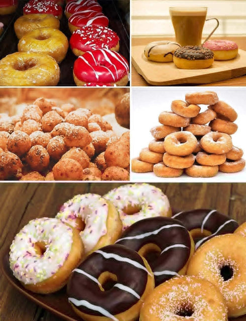 HULISEN Donut Cutter, 3.5 inch Stainless Steel Doughnut Cutter with Soft Grip Handle, and Small Biscuit Cutter, Professional Baking Dough Tools, G...