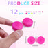 12 Pack Colorful Contact Lens Case Box Holder Container Soak Storage Kit...