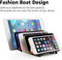 Adjustable Universal Multi Device Organizer Dock Stand Holder, Tablet Cell Phone Desktop Stand for iPhone Samsung Galaxy Google Nexus Kindle (Blac...