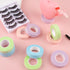 Rolybag 4 Colors Eyelash Extension Tape Breathable Eyelash Tape with Heart Shaped Tape Cutter Adhesive Non Woven Eyelash Tape Ladies Makeup Eyelas...