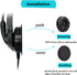 Ear Cushions for Plantronics Headset, Ear Pad Replacement Headphones Earpads Designed for Plantronics Blackwire C320 3210 3220 3320 HW251N HW261N ...