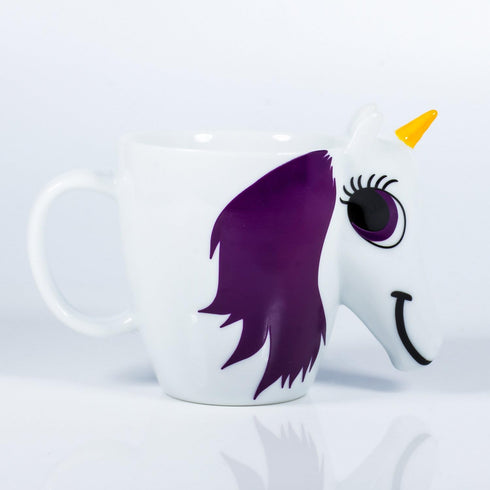 UK Unicorn Color Changing 10 oz Ceramic Coffee Mug...