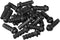 uxcell 20pcs 4mm Inner Dia PVC Strain Relief Cord Boot Protector Power Tool Hose Black...