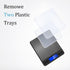NEXT-SHINE Gram Scale, Weighs Up to 500g (0.01g), Mini Pocket Size Digital Coffee Espresso Scales with 2 Plastic Trays...