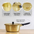 SCALEUP Korean Yellow Pot, Ramen Cooking Pot, Fast Heating (18cm/7 inches)...