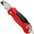 HAUTMEC Multifunctional Heavy Duty Folding Utility Knife With Integrated Screwdrivers, Blade Storage, Box Cutter Built In Zinc Alloy Housing, 3 Ex...