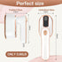 Mini Steam Iron, Travel Steamer for Clothes Portable Mini Iron, Portable Steamer for Dry and Wet Ironing, 970W Handheld Steamer 180° Rotatable Gar...