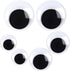 6 Pieces Googly Google Eyes Self Adhesive Googlie Craft Wiggle Eyes (2 Inches 3 Inches 4 Inches)...