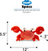 DolliBu Red Crab Stuffed Animal - Super Soft Crab Plush Toy, Cute Crab Ocean Stuffed Animal for Boys and Girls, Adorable Red Stuffed Animal Crab T...