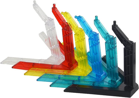 6Pcs Action Figure Stand Kits Flexible Action Base Holder for Gundam Action Figures DIY Model Kits (6 Colors)...