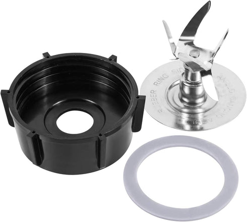 Blender Blade For Oster Blender Replacement Parts With Jar Base Cap And O Ring Seal Gasket Accessory Refresh Kit By Aooba (6-point)...