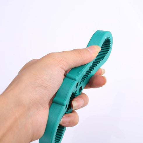 GARASANI 3 in 1 Kitchen Tool Silicone Easy Arthritis Jar Opener Convenience multi-function Jars/Bottles Wine Opener Kitchen Tool (Green)...