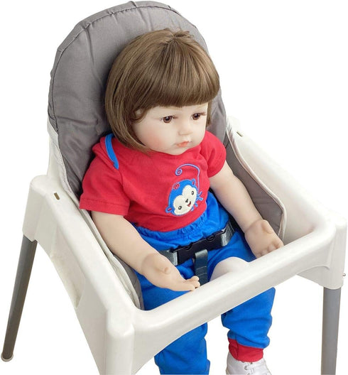 ZARPMA Seat Covers Cushion for IKEA Antilop Highchair, Washable Foldable Baby Highchair Cover IKEA Child Chair Cushion...