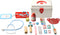 Doctor Kit for Kids - 17 Pcs Wood Medical Pretend Play Toys with Storage Box, Stethoscope and Other Accessories for Fun Role Playing Game Party Gi...