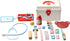 Doctor Kit for Kids - 17 Pcs Wood Medical Pretend Play Toys with Storage Box, Stethoscope and Other Accessories for Fun Role Playing Game Party Gi...