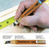 Sharpdraw Mechanical Carpenter Pencil - Carbon Fiber Lead for Razor Sharp Lines - 2 Pack...