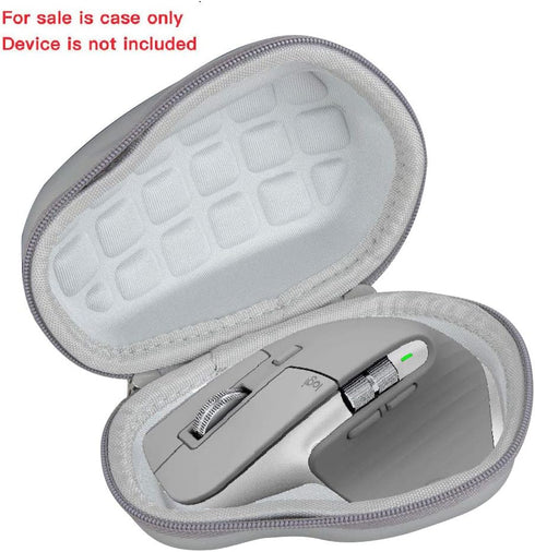 Hermitshell Hard Travel Grey Case for Logitech MX Master 3 / Logitech MX Master 3S Advanced Wireless Mouse-2.0 Upgrade Version No Shake...