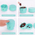 Cherry Pitter - Portable Cherry Pitter Corer Tool, Pits up to 6 Cherries at Once, Dishwasher Safe, ABS Construction, Blue...