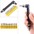 1/4 Inch L-Shape Wrenches Double Head 90 Degree Hex Socket with Flat Torx Screwdriver Bits Kit Hand Tool...