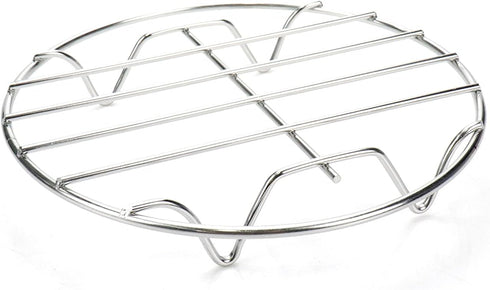 3 Pcs Cooling Racks Round Steamer Rack Canning Rack for Baking, Stainless Steel, 6 inch...