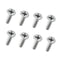 Car Brake Disc Rotor Screws, Stainless Steel Screw Rotor Brake Disc Retaining 93600-06014-0H, Retaining Screws for Front and Rear, Auto Replacemen...