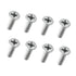 Car Brake Disc Rotor Screws, Stainless Steel Screw Rotor Brake Disc Retaining 93600-06014-0H, Retaining Screws for Front and Rear, Auto Replacemen...