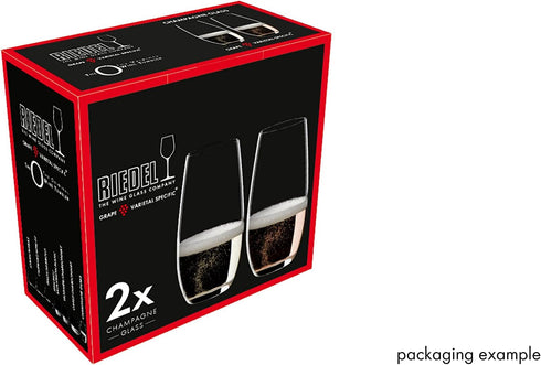 Riedel The O Wine Tumbler Champagne Glass...