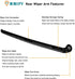 Rear Windshield Wiper Arm Blade 4L0955407 4L09554071P9 for Audi Q7 2006-2015 Back Windshield Wiper Assembly...