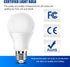 Neporal Garage Door Opener LED Light Bulb Universal A19 9W 60W Equivalent 6000K Cool White Ultra Bright E26 Base Compatible with Most Garage Door ...