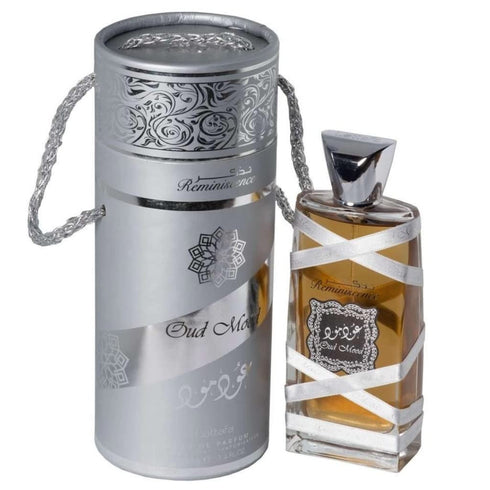 Lattafa Oud Mood Reminiscence for Unisex Eau de Parfum Spray, 3.4 Ounce...