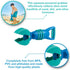 Hape Sand & Beach Toy Grabber Toys, Blue, L: 4.7, W: 3.5, H: 12.1 inch...