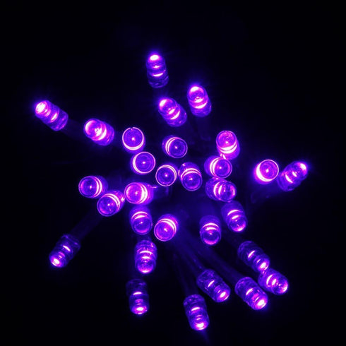Super Z Outlet 30 Mini Bulb LED Battery Operated Fairy String Lights in Purple for Valentines Day, Romantic Wedding, Home Decoration Room Lighting...
