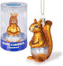 Mcphee Archie Accoutrements Ornament Squirrel in Underpants Glass Standard for Christmas...